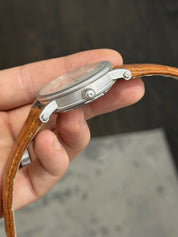 Chronoswiss Delphis CH1423 Jumping Hour Retrograde Silver SS Watch - FOR PARTS