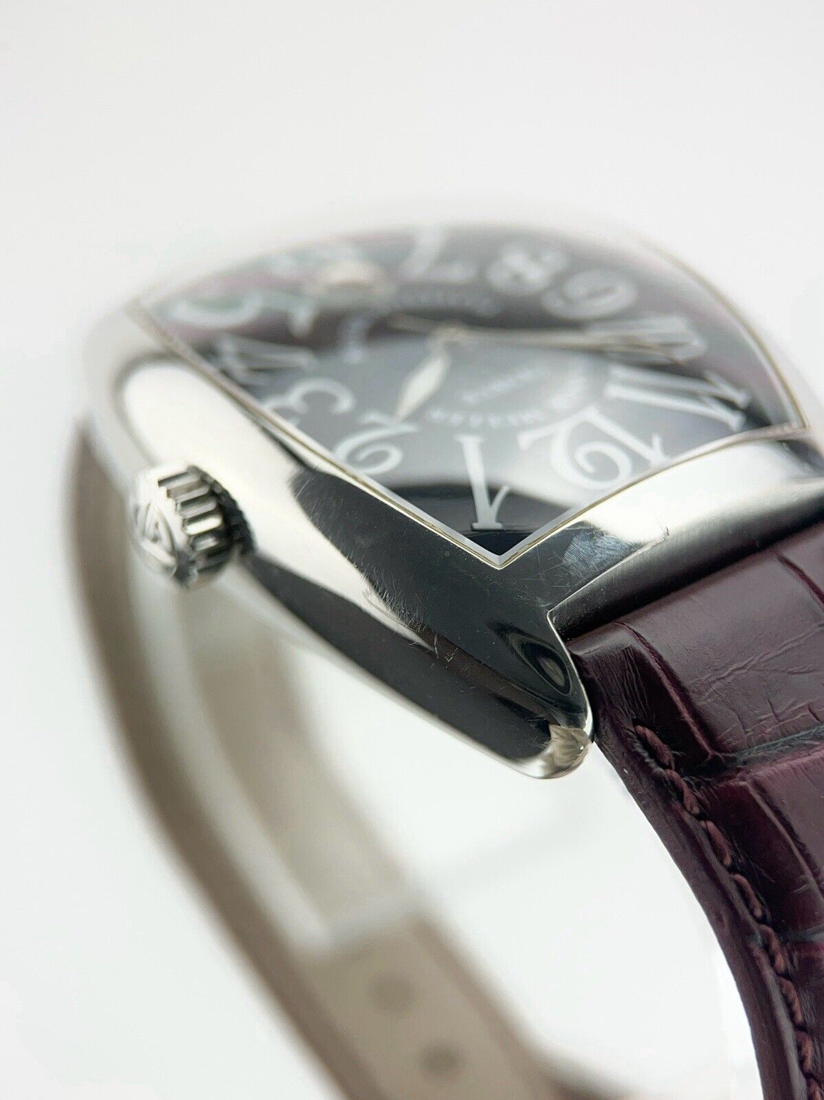 Franck Muller Cintree Curvex Steel Black Dial. 36mm Automatic Men’s 7880 SCDT