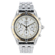 Breitling Cockpit White Dial Gold & Steel 37mm Automatic Men’s Watch D30011