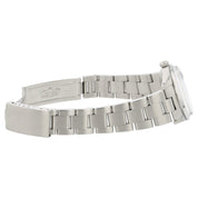 Rolex Date Silver Dial Stainless Steel 34mm Automatic Movement Men’s Watch 15000