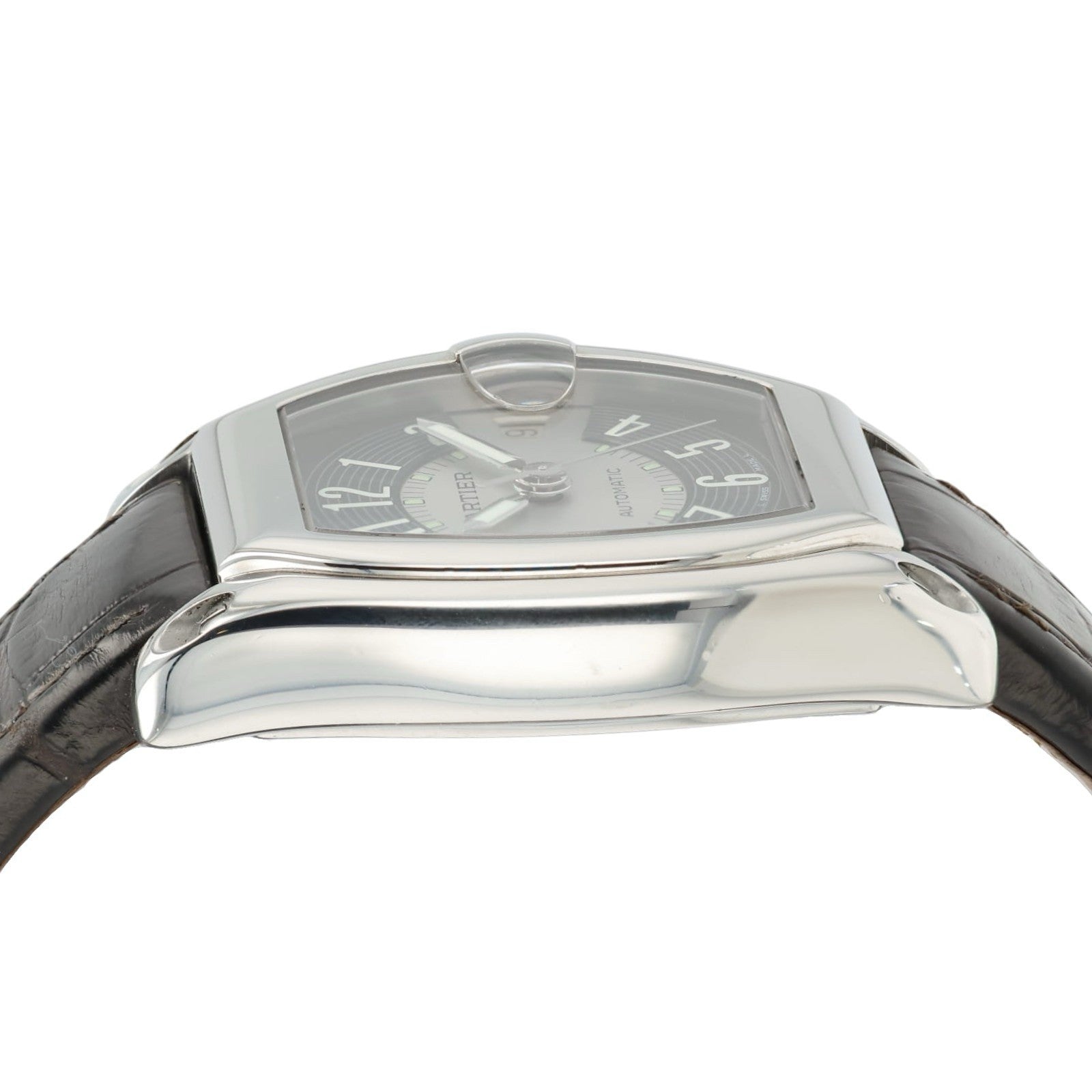 Cartier Roadster Gray Dial Stainless Steel 37mm Automatic Movement Men’s 2510