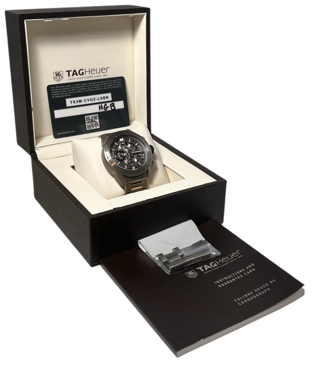 Tag Heuer Titanium Skeleton Dial CAR2A8A