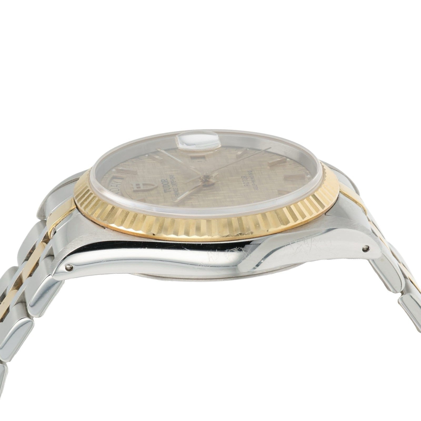 Tudor Prince Day-Date Champagne Dial Gold & Steel 36mm Automatic Men’s 76213