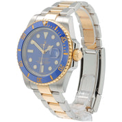 Rolex Submariner Gold & Steel Blue Dial 40mm Automatic Men’s Watch 116613LB