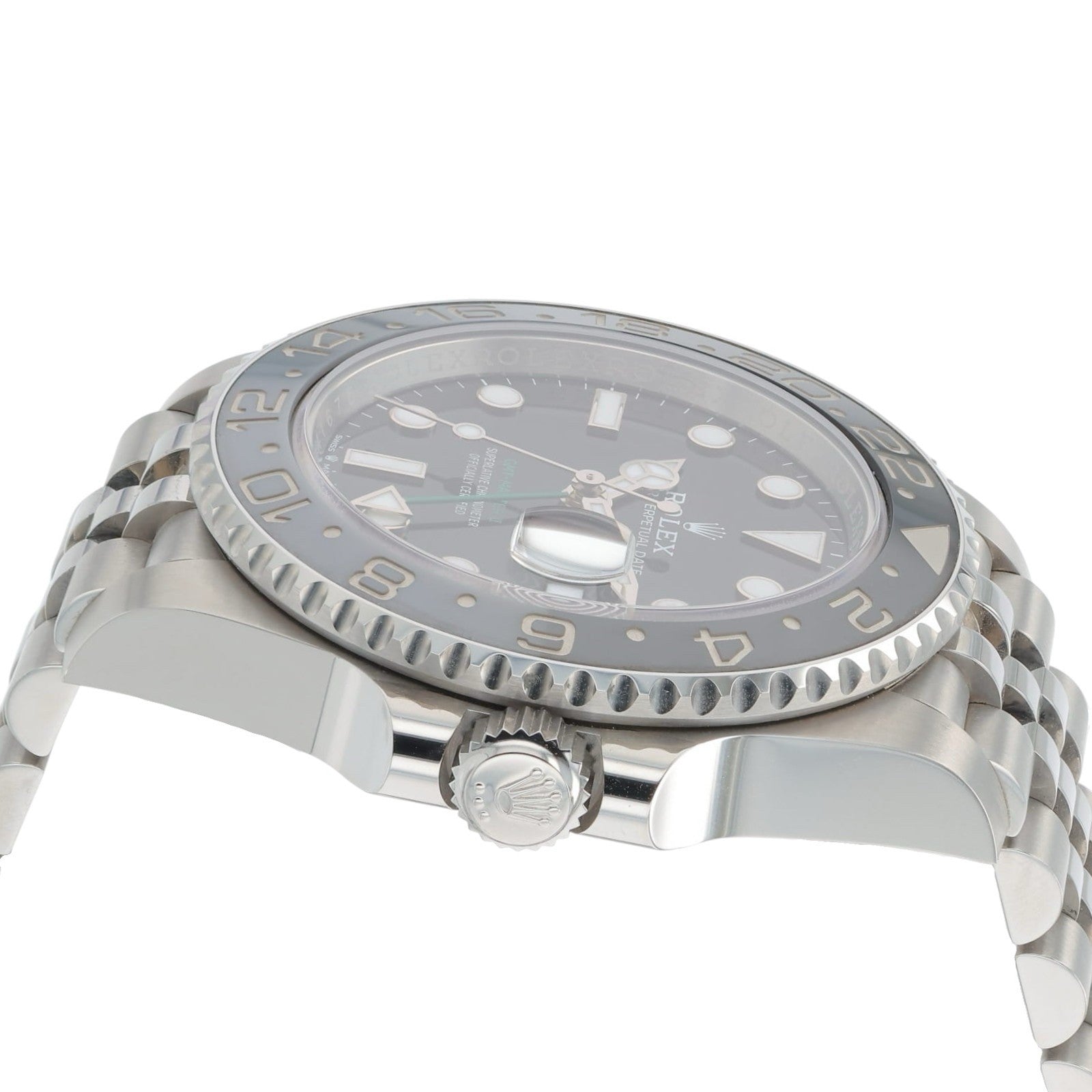 Rolex GMT-Master II Bruce Wayne Steel Black Dial 40mm Automatic Mens 126710GRNR