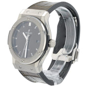 Hublot Classic Fusion Titanium Green Dial 42mm Automatic Mens 542.NX.8970.LR