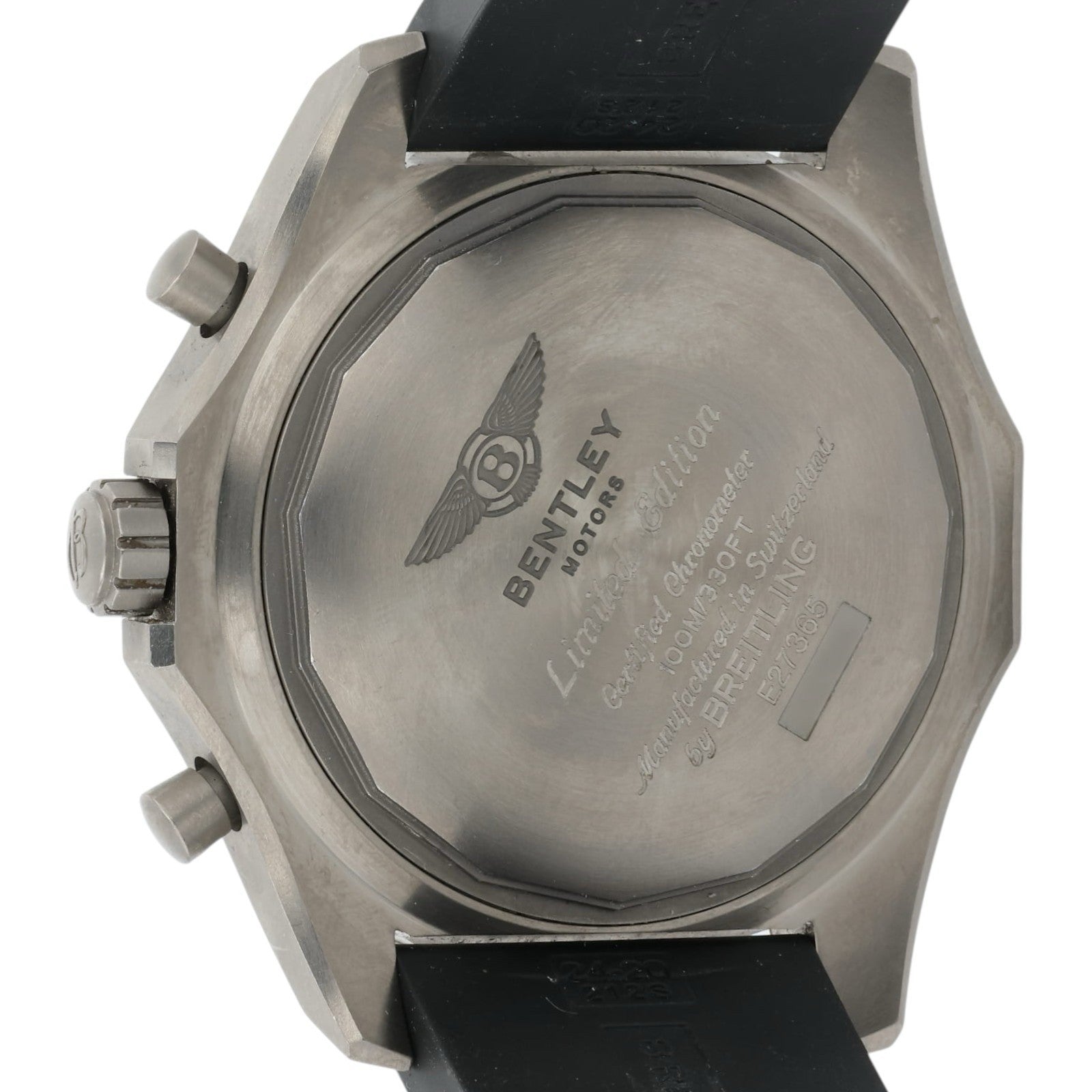 Breitling Bentley Supersports Black Dial Titanium 49mm Automatic Men’s E27365