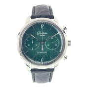 Glashutte Original Steel Green Dial 42mm Automatic Men’s Watch 1-39-34-05-22-04