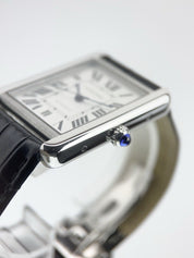 Cartier Tank Solo XL Steel Silver Color Dial 31mm Automatic Men’s Watch WSTA0029