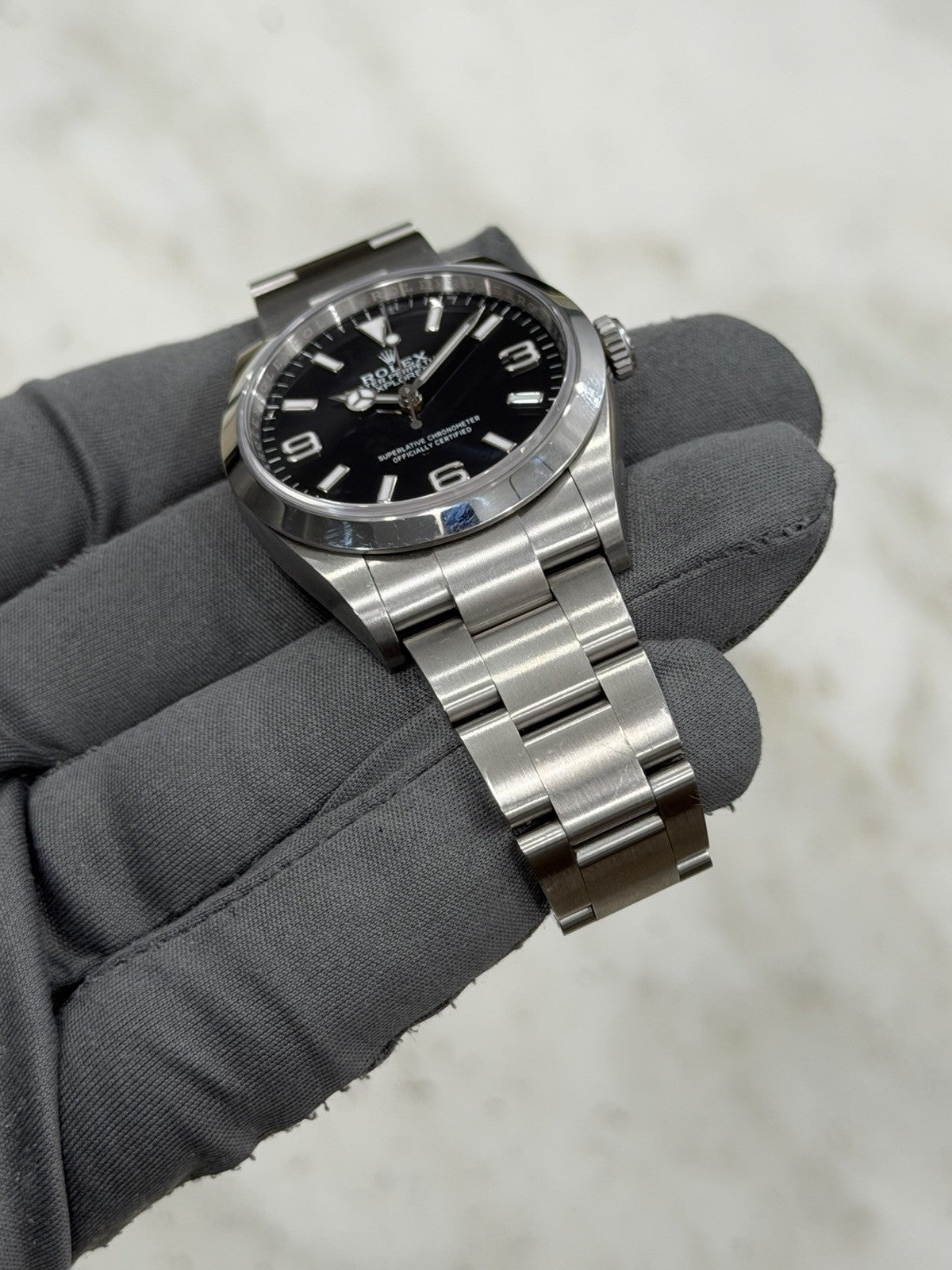 Rolex Explorer Stainless Steel Black 36mm Automatic Men’s Watch 124270