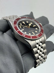 Tudor Black Bay Men's Red Bezel Black Dial 41mm Automatic Watch 7941A1A0RU