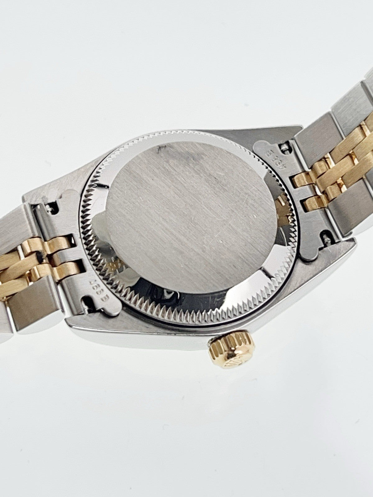 Rolex Lady Datejust Gold & Steel Champagne Dial Automatic Women's Watch 76193