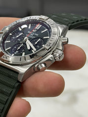 NEW 2026 Breitling Chronomat B01 42 Chronograph Green Men's Watch AB0134101L2S1