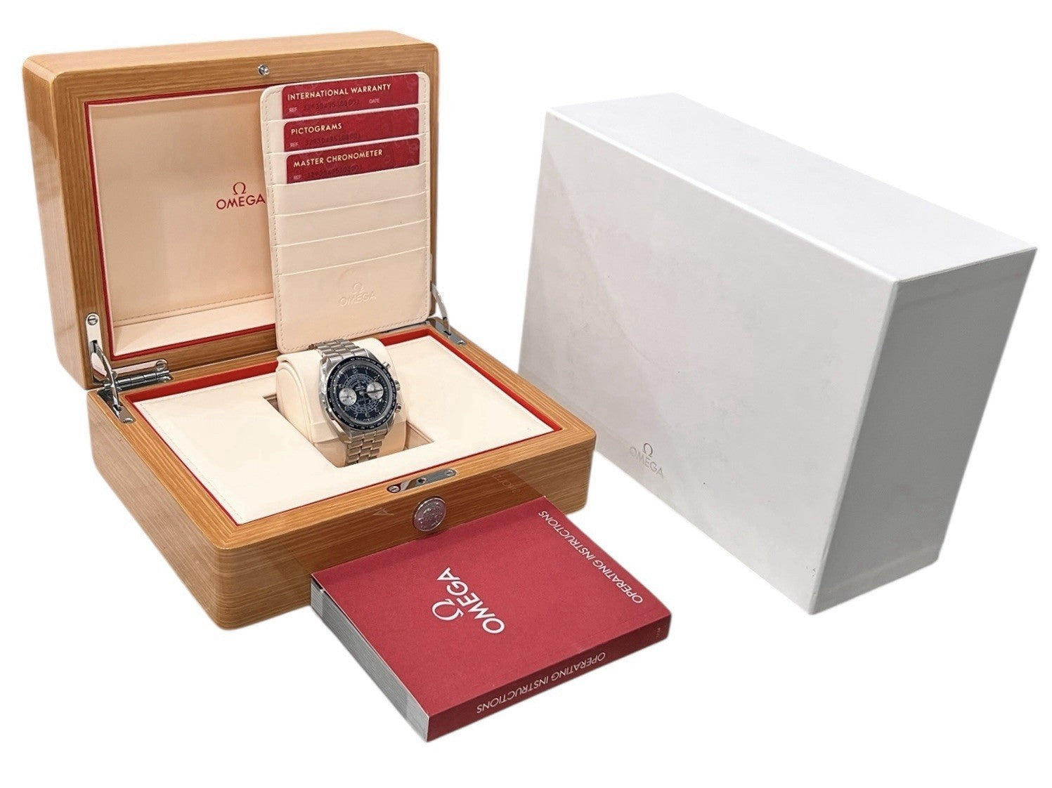 Omega Speedmaster Steel Blue Dial 43mm Manual Men’s Watch 329.30.43.51.03.001