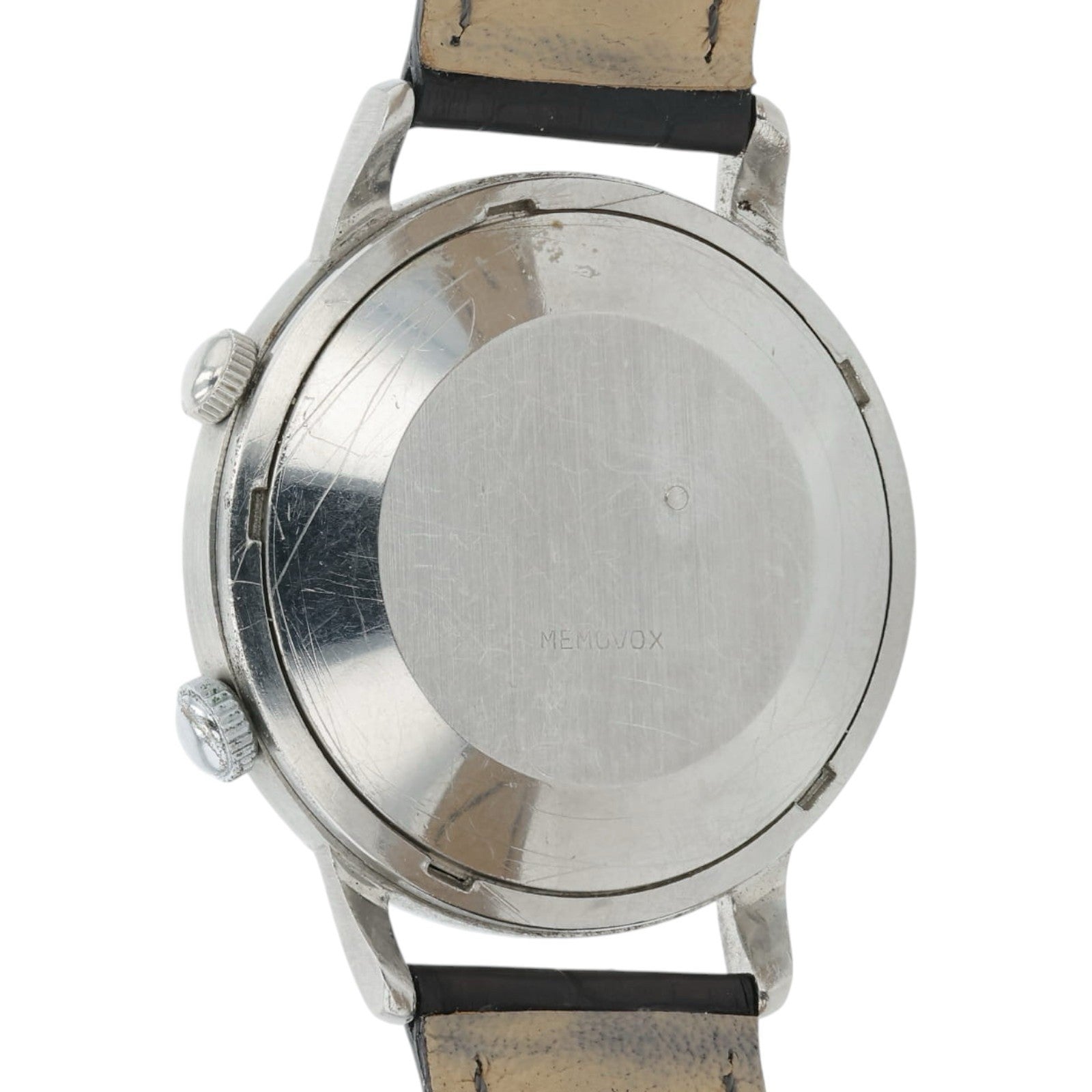 LeCoultre Memovox Silver Dial Stainless Steel 37mm Automatic Movement Mens Watch