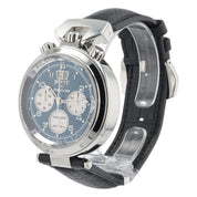 NEW 2025 Bovet Sportster Saguaro Steel Blue Dial 46mm Auto Men's Watch SP0477