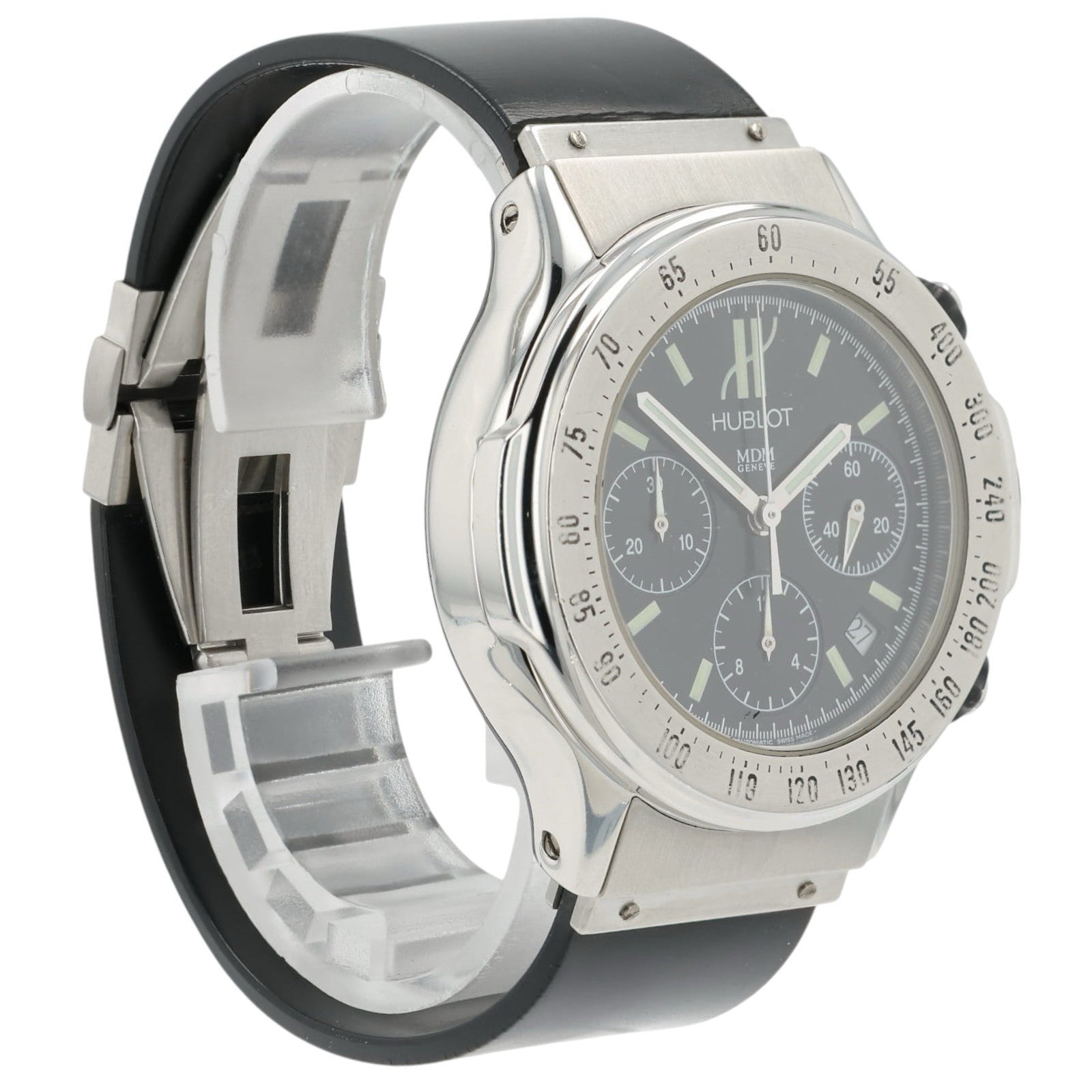 Hublot Super B Black Dial Stainless Steel 42mm Automatic Movement Men’s 1920.1