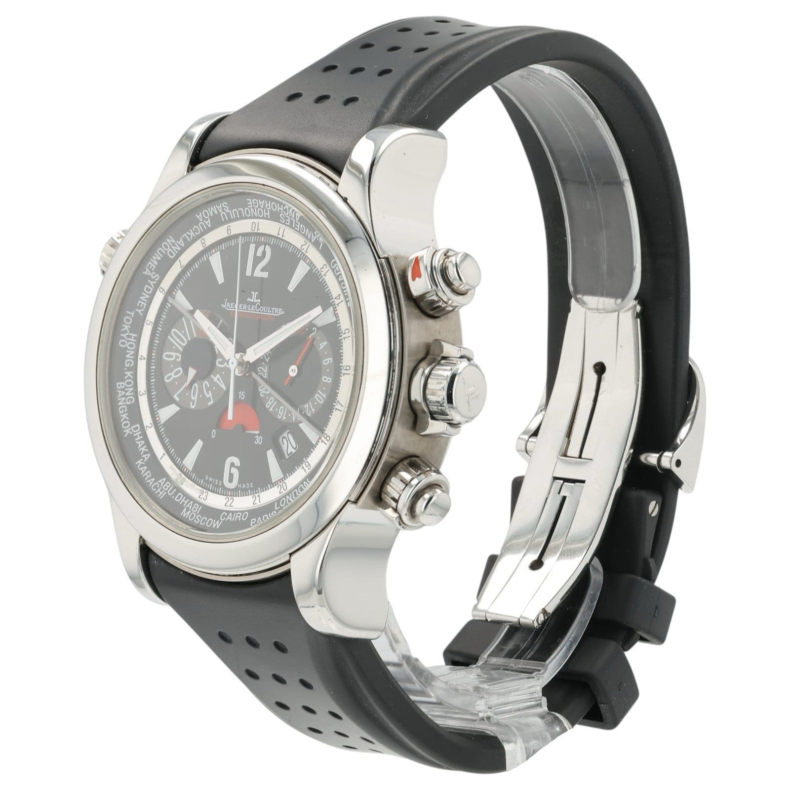 LeCoultre Master Compressor Black Dial Stainless Steel 46mm Auto Men’s 150.8.22