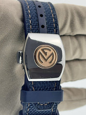 Franck Muller Vanguard Steel And Gold Blue Dial 44mm Automatic Men’s V45SCDT