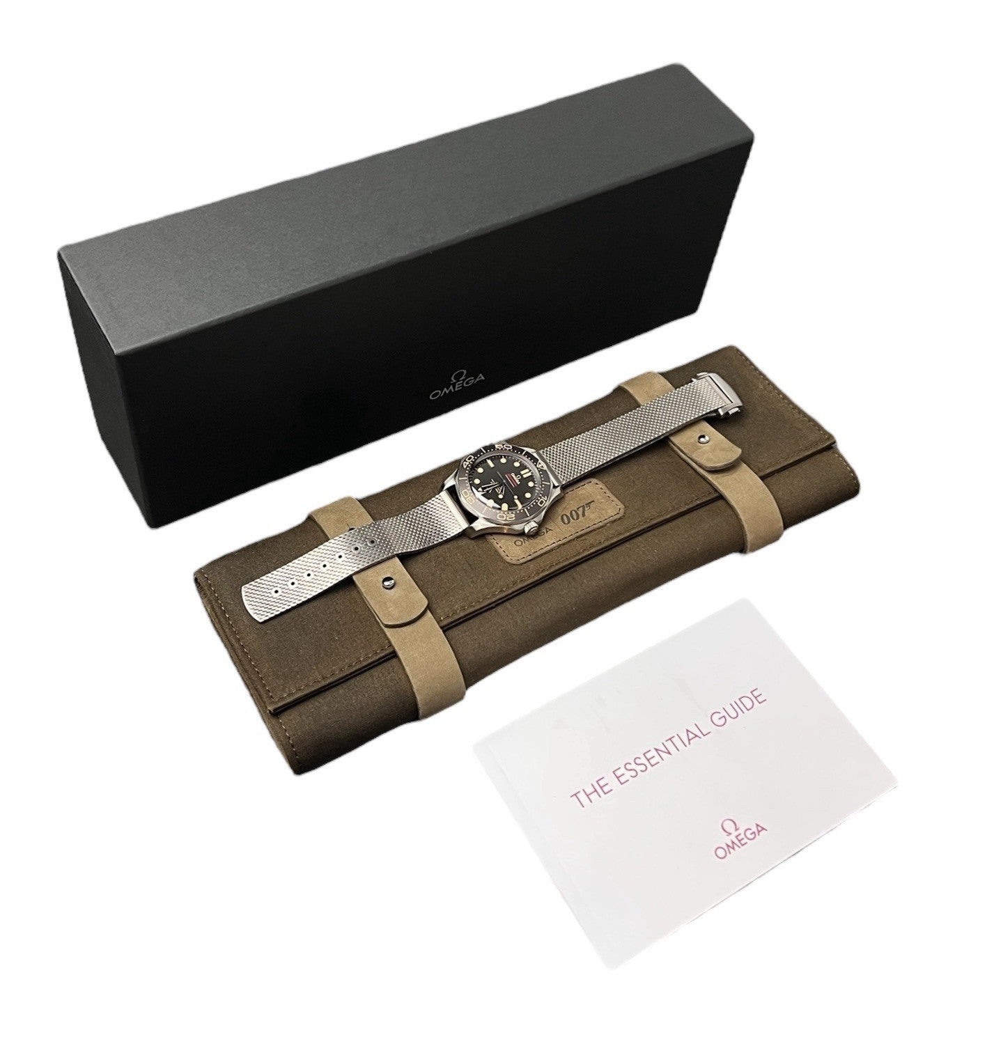 NEW 2025 Omega Seamaster NTTD Titanium Brown Dial 42mm Mens 210.90.42.20.01.001