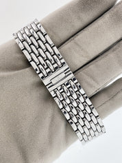 Jaeger-LeCoultre Reverso Steel Black & Silver Dial 26mm Manual Watch 272.8.54