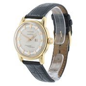 Longines Conquest Calendar Silver Dial 18k Gold 35mm Automatic Men’s Watch 9005