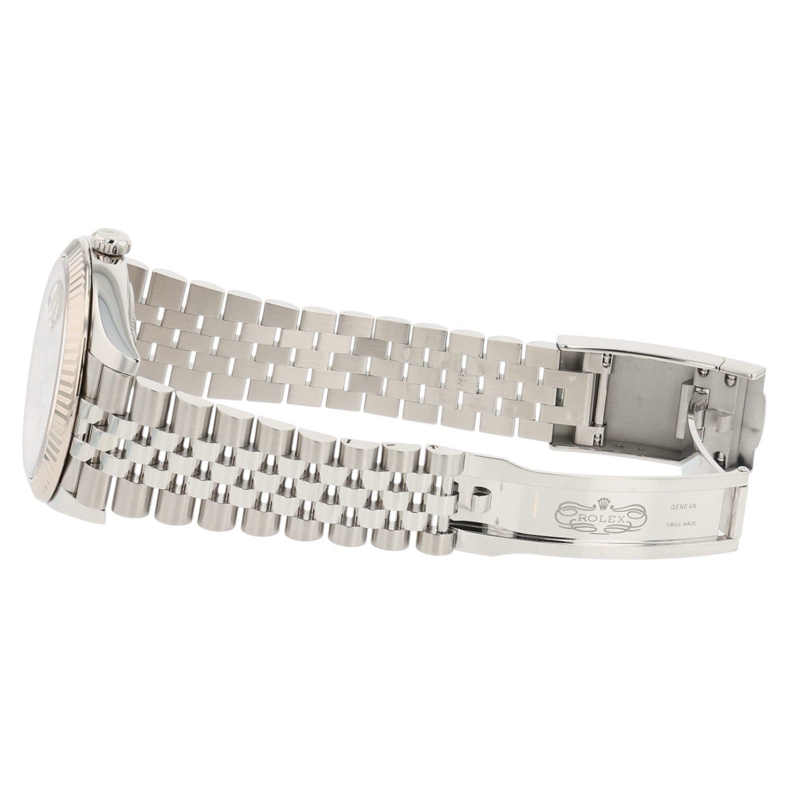 Rolex Datejust Stainless Steel White Dial 41mm Automatic Men’s Watch 126334