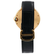 Cartier Ballon Bleu 18k Yellow Gold Silver Dial 42mm Automatic Mens W6900551