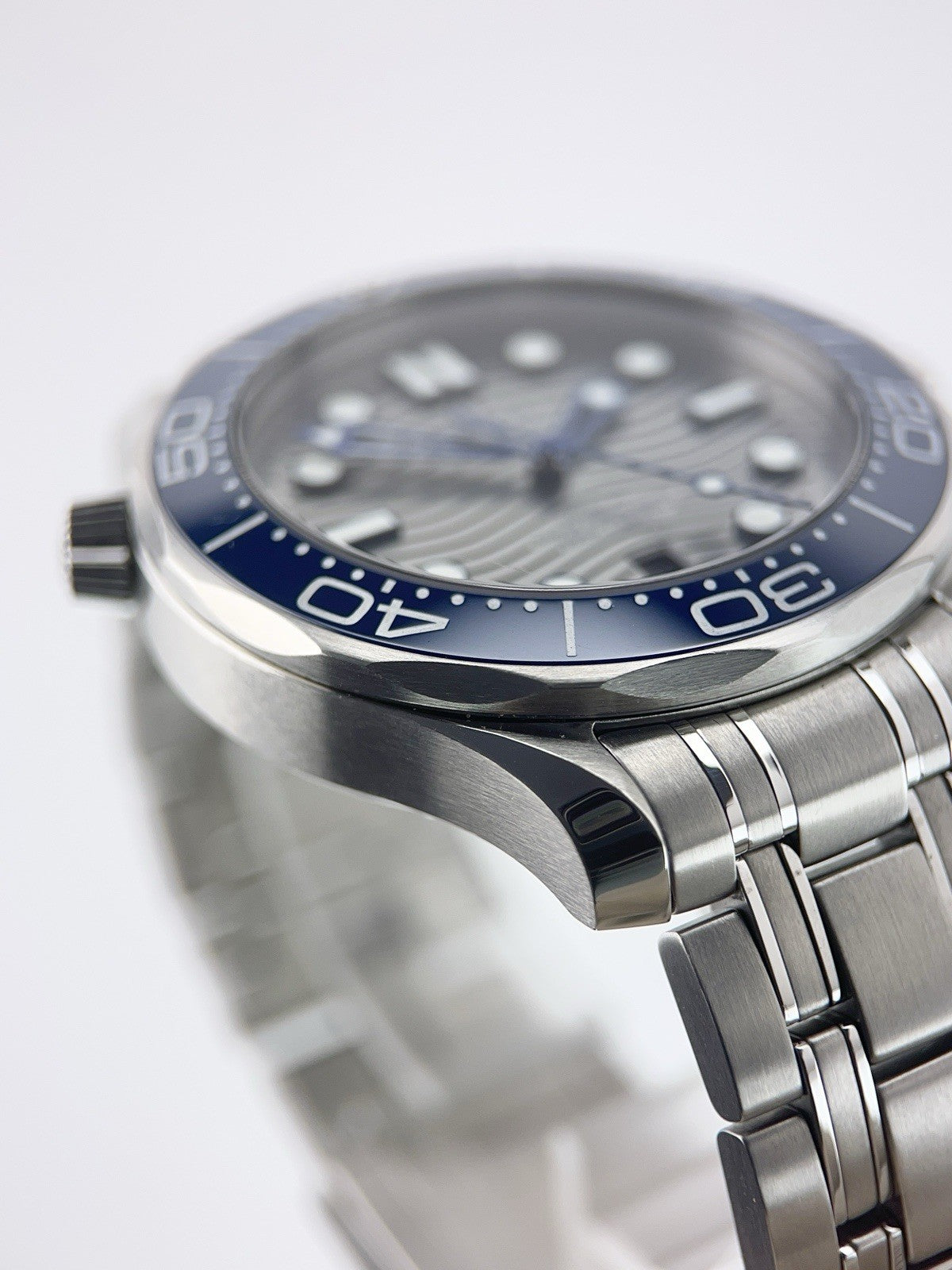 Omega Seamaster Steel Gray Dial 42mm Automatic Mens Watch 210.30.42.20.06.001