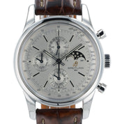 Breitling Transocean Silver Dial Stainless Steel 43mm Automatic Men’s A19310