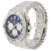 Breitling Chronometer Black Dial Stainless Steel 42mm Automatic Mens AB0134