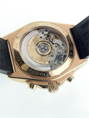 Breitling Chronomat 18k Rose Gold Gray Dial 42mm Automatic Mens Watch RB0134