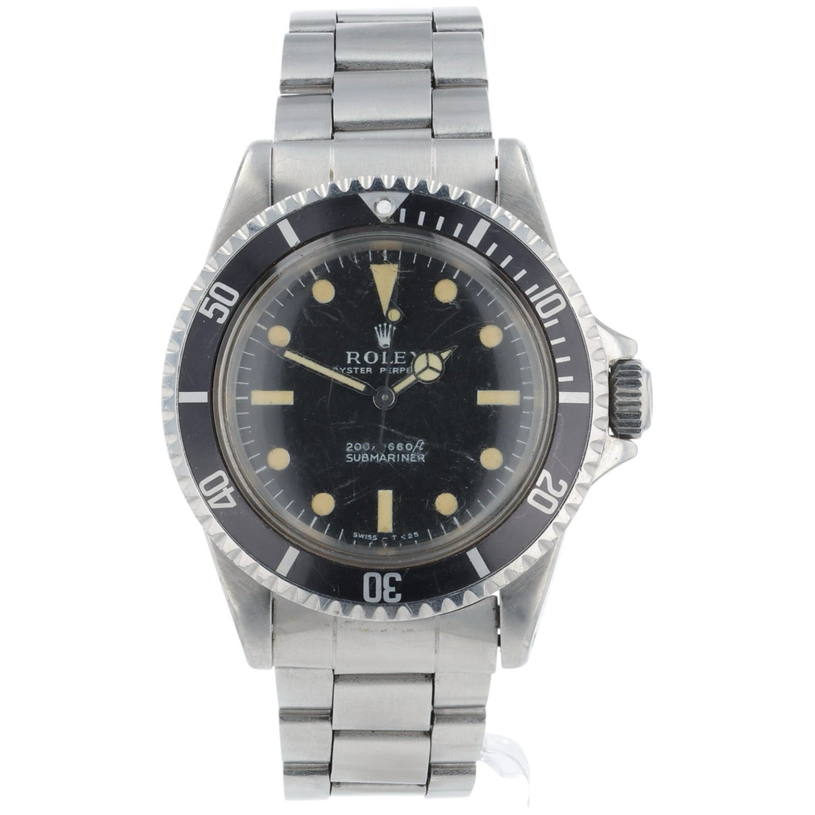 Rolex Submariner Black Dial Stainless Steel 40mm Automatic Men’s Watch 5513