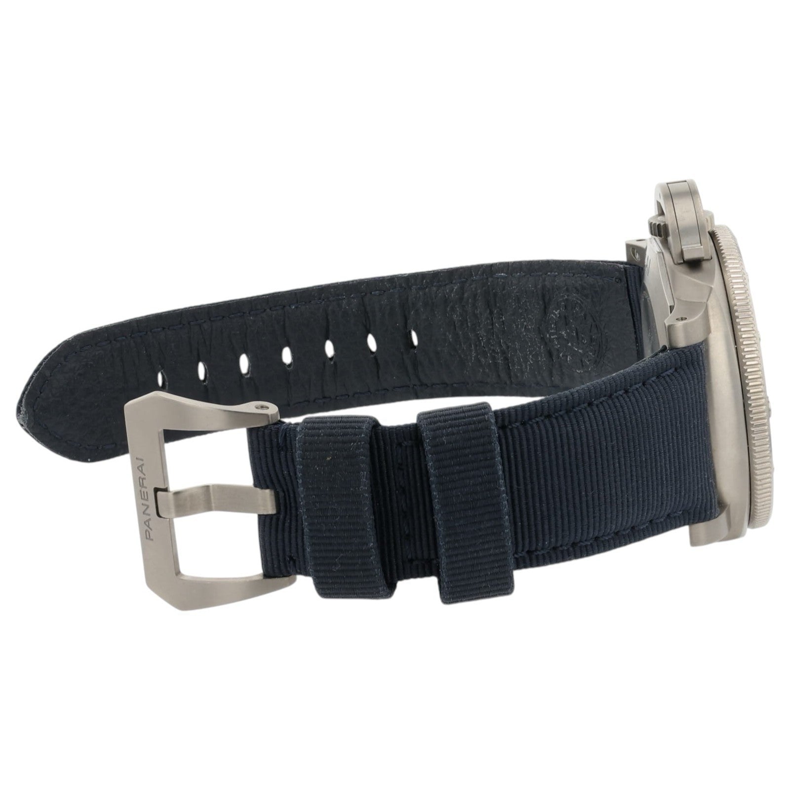 Panerai Submersible Black Dial Titanium 47mm Automatic Movement Mens PAM02305