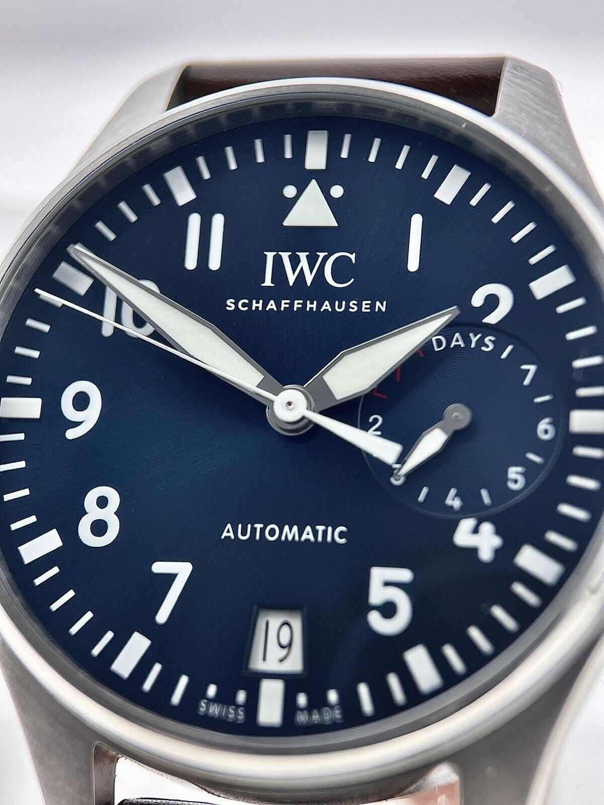 IWC Le Petit Prince Big Pilot 46mm Stainless 7 Day Blue Dial IW501002 - B&P 2019