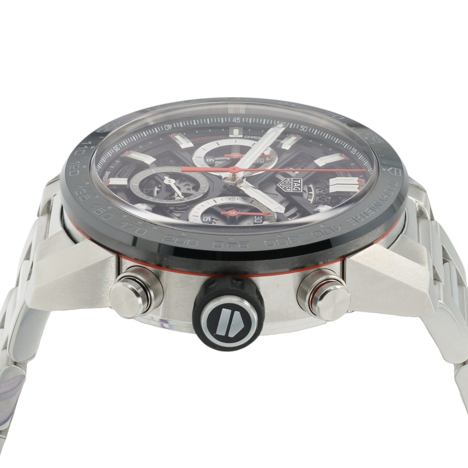 Tag Heuer Carrera Skeleton Dial Stainless Steel 43mm Automatic Men’s CBG2010