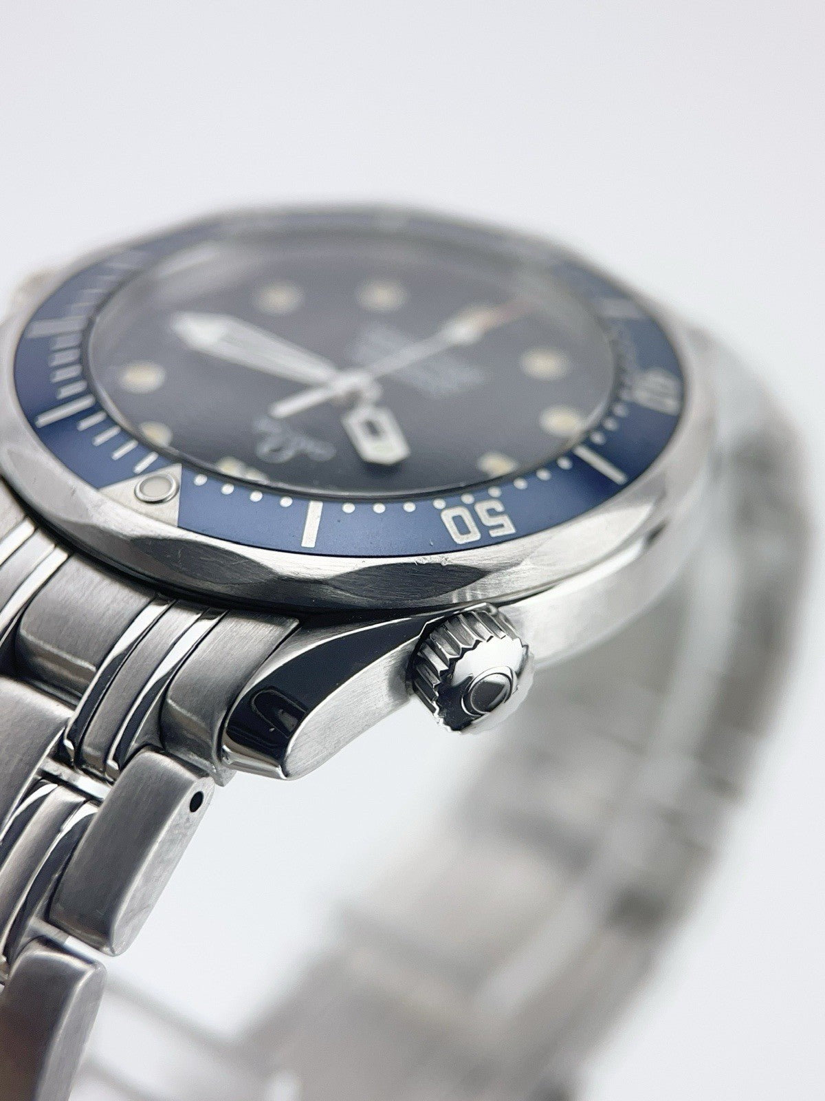 Omega Seamaster Steel Blue Dial 36mm Quartz Movement Men’s Watch 2561.80.00