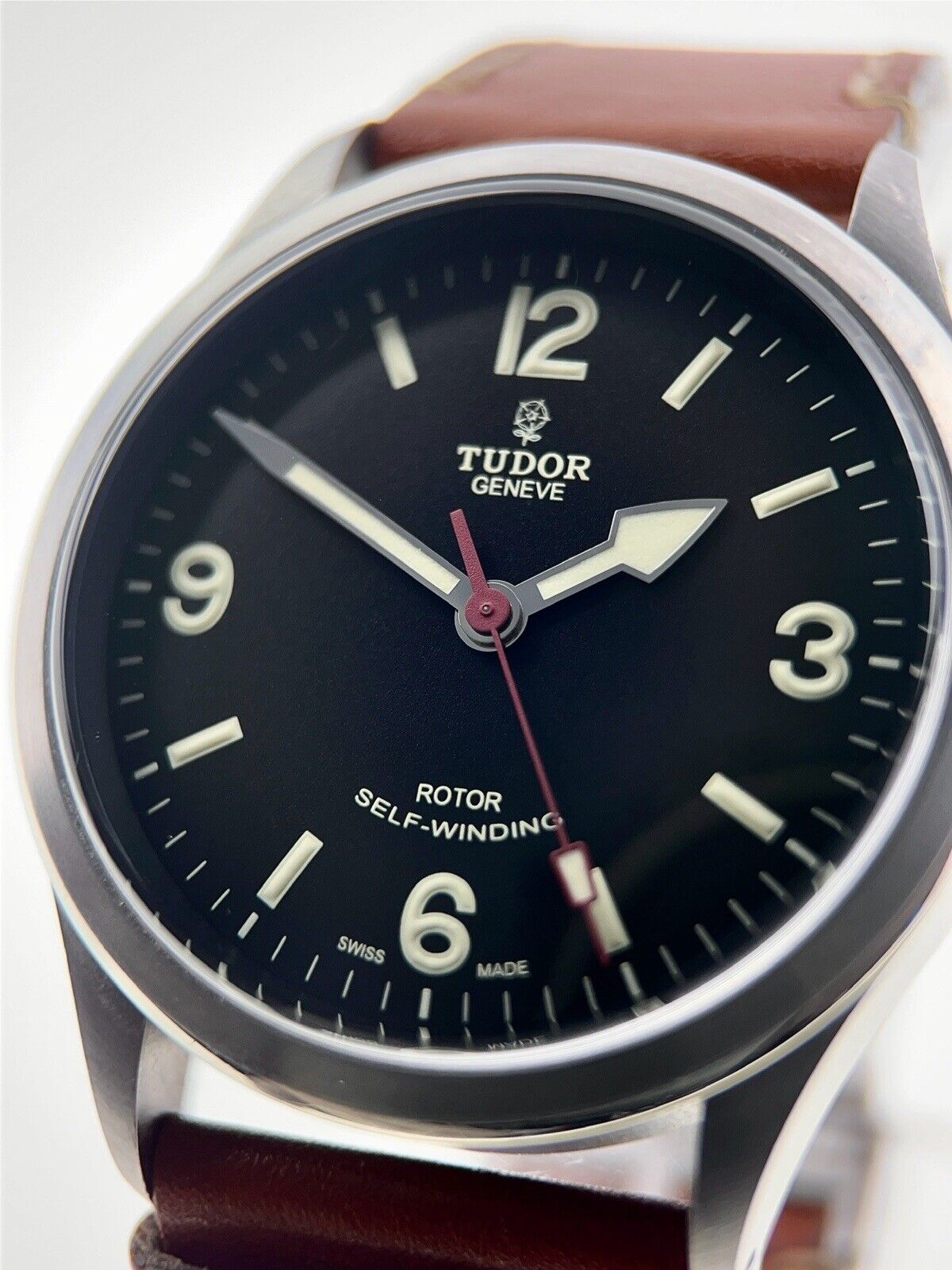 Tudor Heritage Ranger Stainless Steel Black 41mm Automatic Men’s Watch 79910