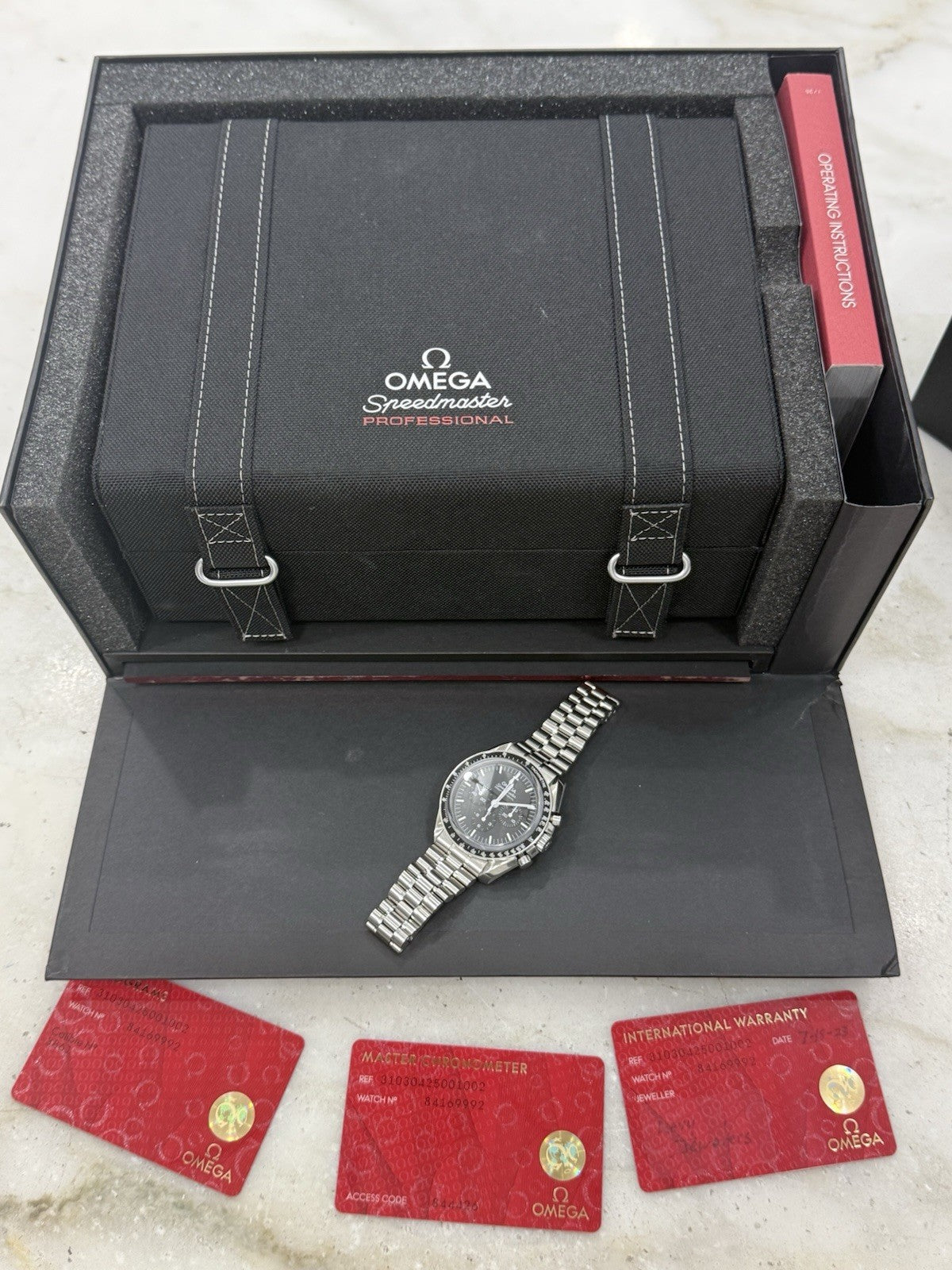 2023 Omega Speedmaster Moonwatch 42mm Black Dial Sapphire 310.30.42.50.01.002