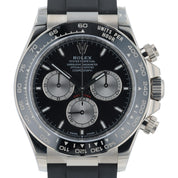 NEW 2025 Rolex Daytona 18k White Gold Black Dial 40mm Automatic Mens 126519LN
