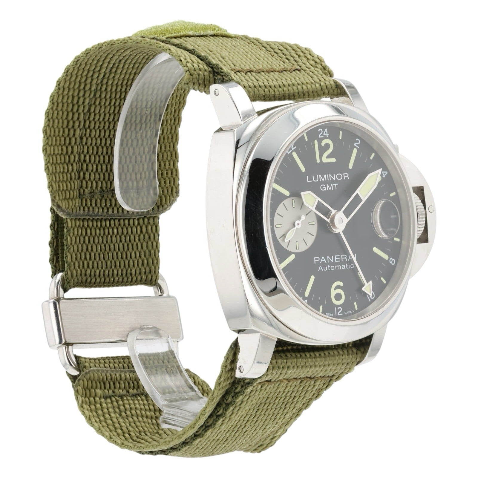 Panerai Luminor Black Dial Stainless Steel 44mm Automatic Men’s Watch PAM01088