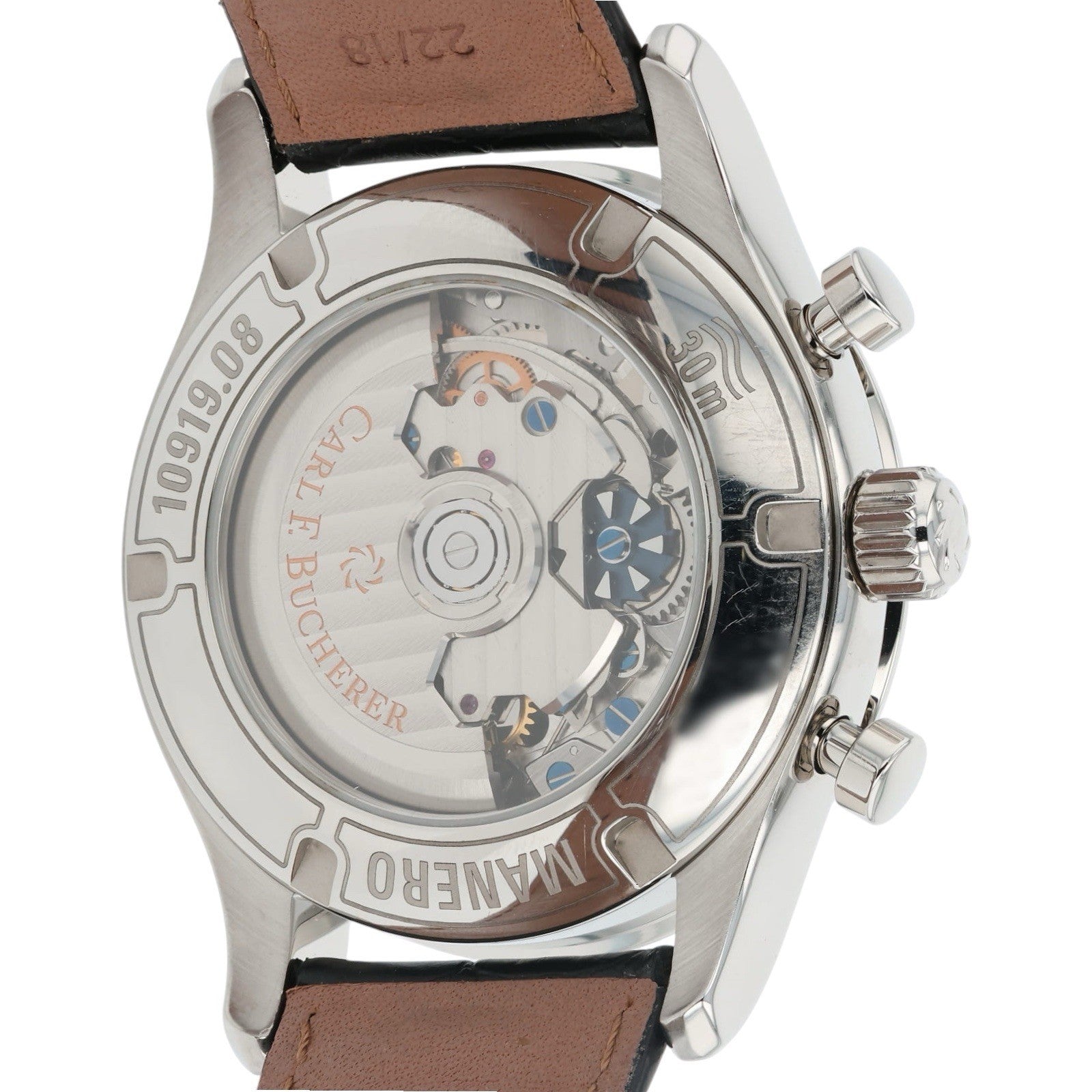 Carl F. Bucherer Stainless Steel Silver Dial 43mm Automatic Men’s Watch 10919.08