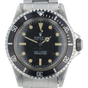 Rolex Submariner Black Dial Stainless Steel 40mm Automatic Men’s Watch 5513
