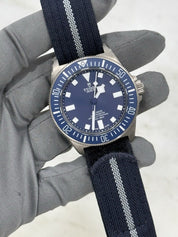 2023 Tudor Pelagos FXD 42mm Navy Blue Dial Titanium 25707B Watch - Box/Papers