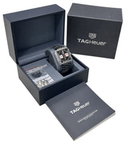 Tag Heuer Monaco Stainless Steel Black Dial 39mm Automatic Men's Watch CBL2113