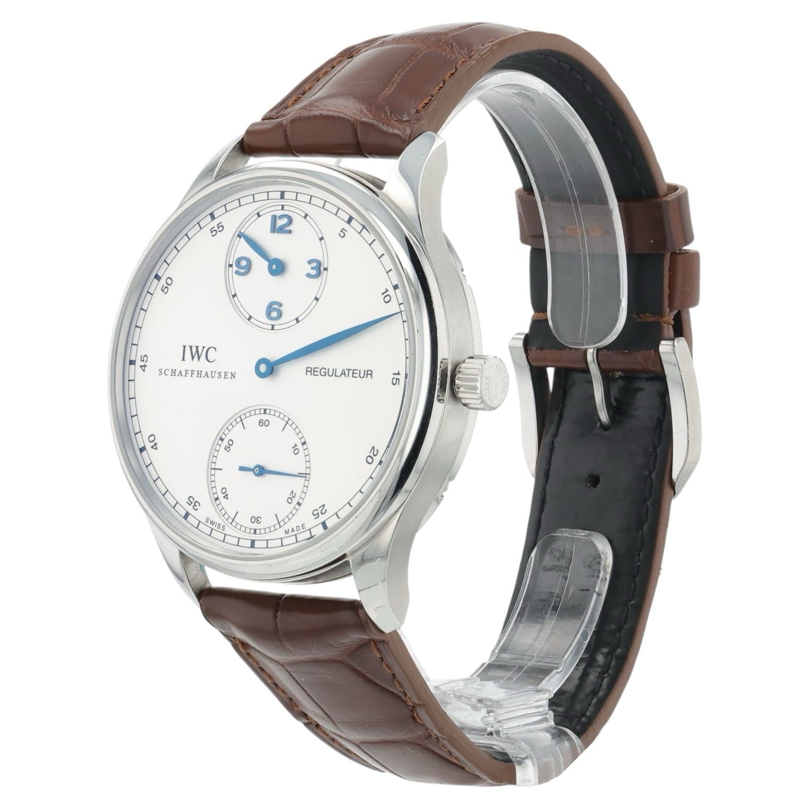 IWC Portuguieser Silver Dial Stainless Steel 43mm Automatic Men’s Watch IW544401