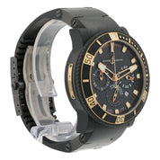 Ulysse Nardin Chronograph Black Dial Steel 46mm Automatic Men’s Watch 353-90