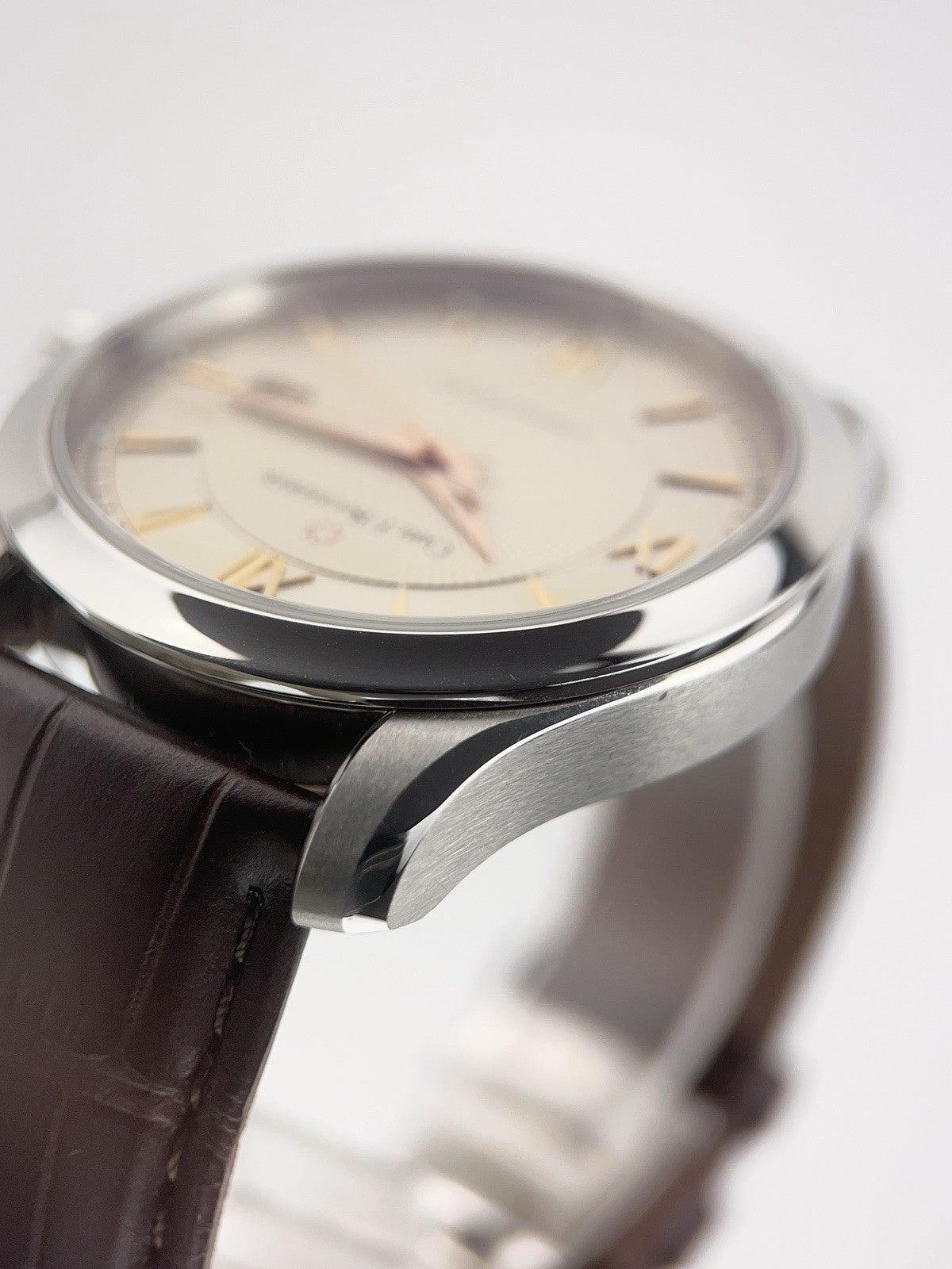 Carl F Bucherer Date Steel Champagne Dial 42mm Automatic Men’s Watch 10915.08