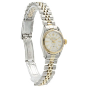 Rolex Ladies Datejust Silver Dial Stainless Steel 25mm Automatic Womens 6507