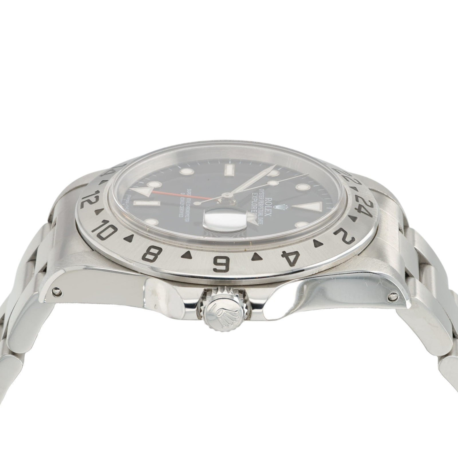 Rolex Explorer II Black Dial Stainless Steel 40mm Automatic Mens Watch 16570